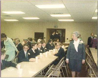 church dining room