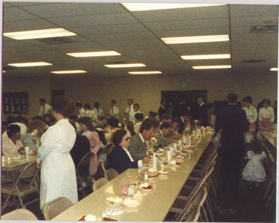 church dining room