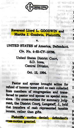 Goodwin v. U.S.